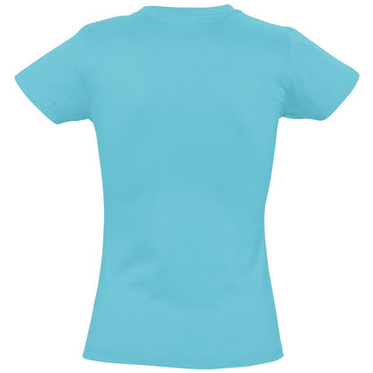 Blue Atoll - Back - SOLS Womens-Ladies Imperial Short-Sleeved T-Shirt