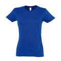 Royal Blue - Front - SOLS Womens-Ladies Imperial Heavy Short Sleeve T-Shirt