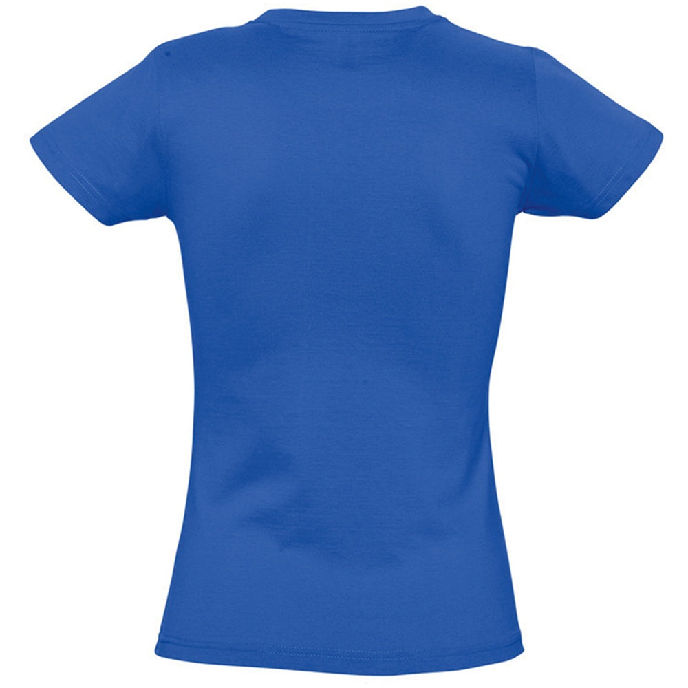 Royal Blue - Back - SOLS Womens-Ladies Imperial Short-Sleeved T-Shirt