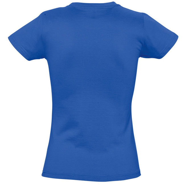 Royal Blue - Back - SOLS Womens-Ladies Imperial Short-Sleeved T-Shirt