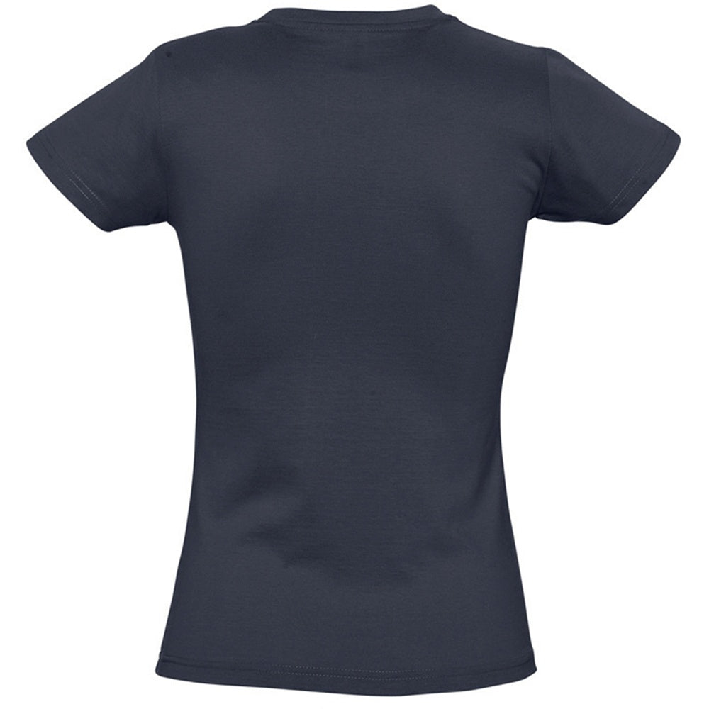 Mouse Grey - Back - SOLS Womens-Ladies Imperial Short-Sleeved T-Shirt