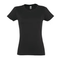 Dark Grey - Front - SOLS Womens-Ladies Imperial Heavy Short Sleeve T-Shirt