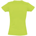 Apple Green - Back - SOLS Womens-Ladies Imperial Heavy Short Sleeve T-Shirt