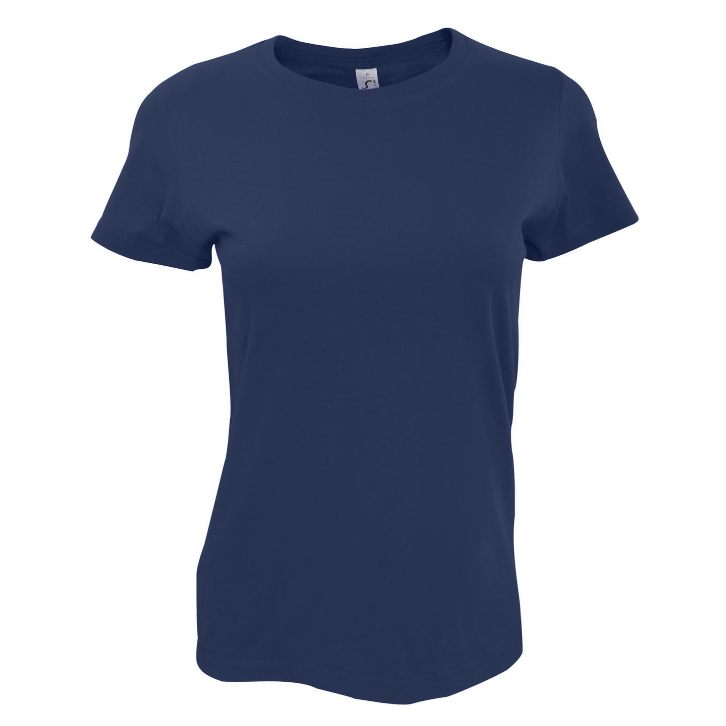 Navy - Front - SOLS Womens-Ladies Imperial Short-Sleeved T-Shirt