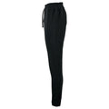 Black - Side - SOLS Womens-Ladies Jake Slim Fit Jogging Bottoms