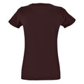 Oxblood - Lifestyle - SOLS Womens-Ladies Regent Fit Short Sleeve T-Shirt