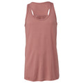 Mauve - Front - Bella + Canvas Youths Girls Flowy Racer Back Tank Top