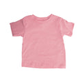 Pink - Front - Bella + Canvas Baby Crew Neck T-Shirt