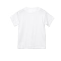 White - Front - Bella + Canvas Youths Crew Neck T-Shirt