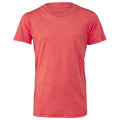 Light Red Triblend - Front - Bella + Canvas Youths Tri-Blend T-Shirt