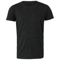 Charcoal Black Triblend - Front - Bella + Canvas Youths Tri-Blend T-Shirt
