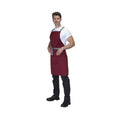 Claret - Front - Dennys Cross Back Apron