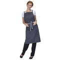 Storm Grey - Front - Dennys Cross Back Apron