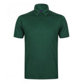 Bottle - Front - Henbury Mens Stretch Microfine Pique Polo Shirt