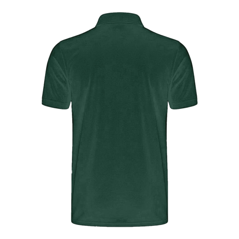 Bottle - Back - Henbury Mens Stretch Microfine Pique Polo Shirt