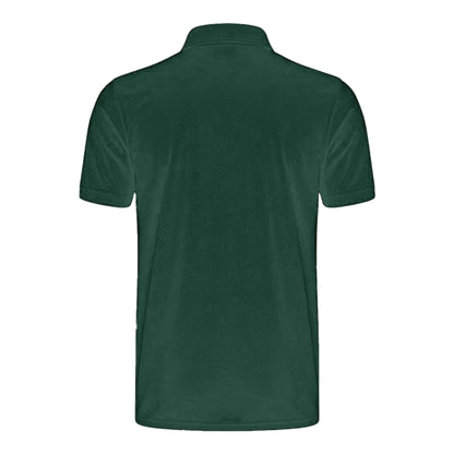 Bottle - Back - Henbury Mens Stretch Microfine Pique Polo Shirt