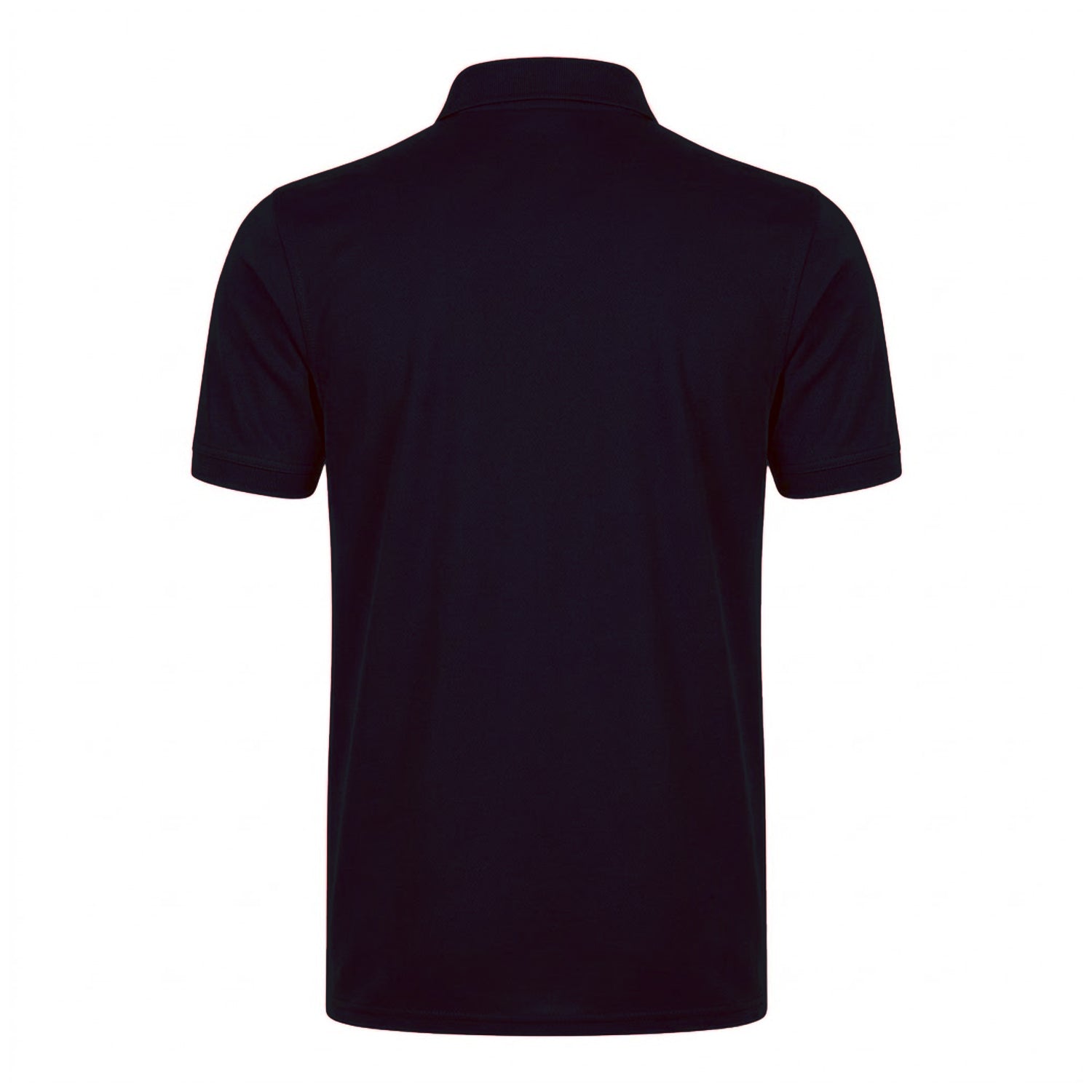 Oxford Navy - Back - Henbury Mens Stretch Microfine Pique Polo Shirt