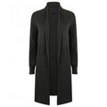 Navy - Front - Henbury Womens-Ladies Long Line Open Cardigan