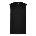 Jet Black - Front - AWDis Just Cool Mens Smooth Sports Vest