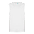 Arctic White - Front - AWDis Just Cool Mens Smooth Sports Vest