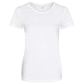 Arctic White - Front - AWDis Just Cool Womens-Ladies Girlie Smooth T-Shirt
