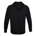 Jet Black - Back - AWDis Just Hoods Mens Graduate Heavyweight Full Zip Hoodie