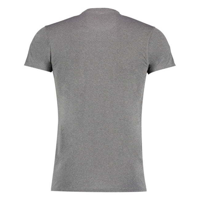 Grey Melange - Back - Gamegear Mens Compact Stretch Performance T-Shirt