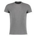 Grey Melange - Front - Gamegear Mens Compact Stretch Performance T-Shirt