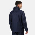 Navy - Side - Regatta Pro Mens Packaway Waterproof Breathable Jacket