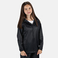 Navy - Side - Regatta Childrens-Kids Pro Stormbreak Waterproof Jacket