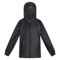 Black - Front - Regatta Childrens-Kids Pro Stormbreak Waterproof Jacket