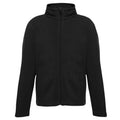 Black - Front - Regatta Childrens-Kids Brigade II Micro Fleece Jacket