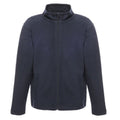 Navy - Front - Regatta Childrens-Kids Brigade II Micro Fleece Jacket