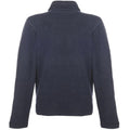 Navy - Side - Regatta Childrens-Kids Brigade II Micro Fleece Jacket