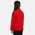 Classic Red - Side - Regatta Childrens-Kids Brigade II Micro Fleece Jacket