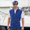 Royal - Back - Result Core Mens Micro Fleece Gilet