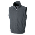 Charcoal - Front - Result Core Mens Micro Fleece Gilet