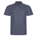 Solid Grey - Front - PRO RTX Mens Pro Pique Polo Shirt