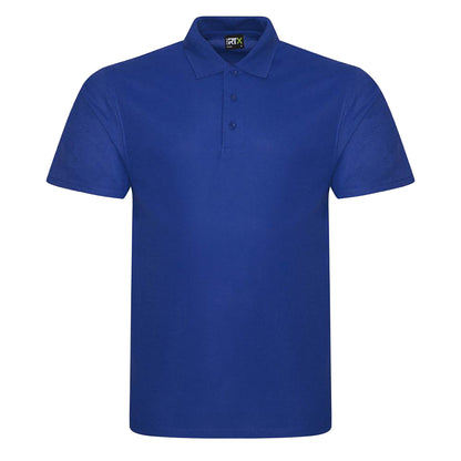 Royal - Front - PRO RTX Mens Pro Pique Polo Shirt
