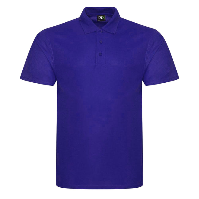 Royal - Side - PRO RTX Mens Pro Pique Polo Shirt