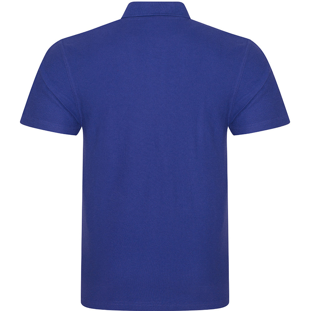 Purple - Back - PRO RTX Mens Pro Pique Polo Shirt