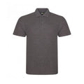 Charcoal - Front - PRO RTX Mens Pro Pique Polo Shirt
