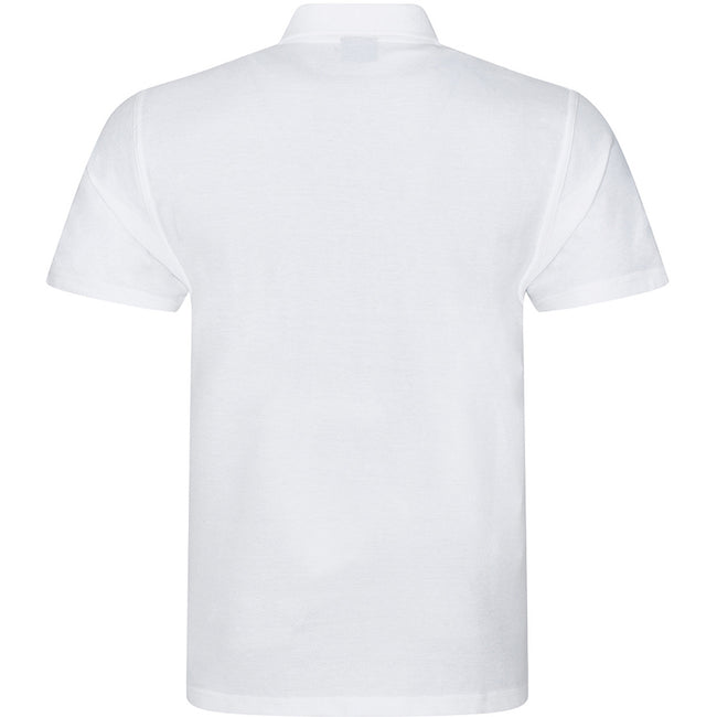 Heather - Back - PRO RTX Mens Pro Pique Polo Shirt