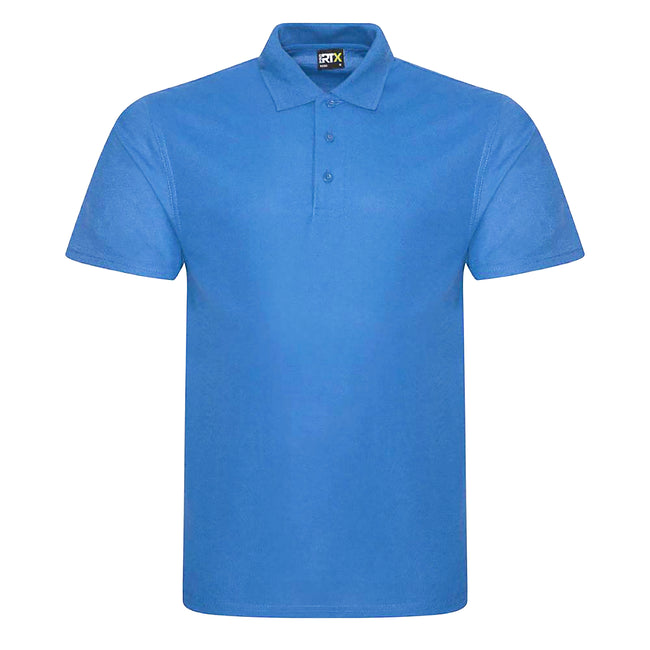 Sapphire - Front - PRO RTX Mens Pro Pique Polo Shirt