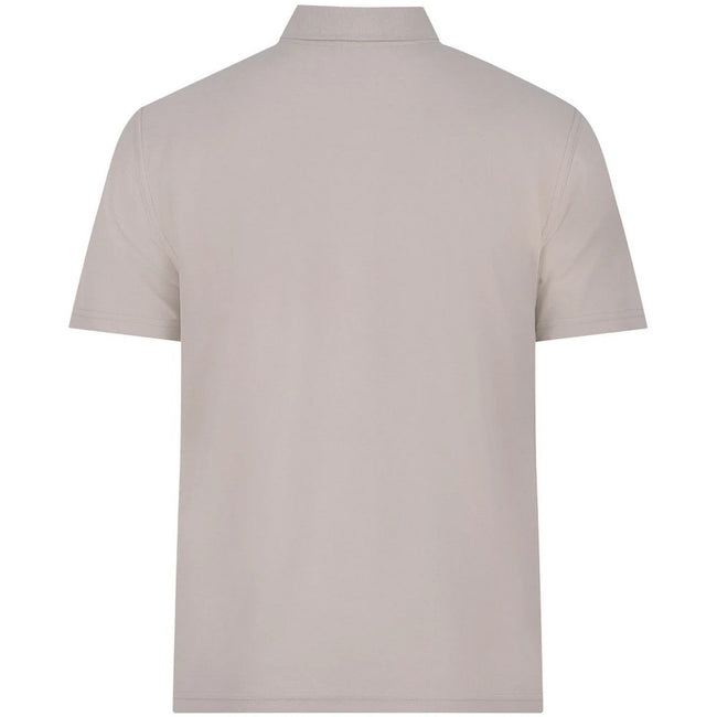 Stone - Back - PRO RTX Mens Pro Pique Polo Shirt