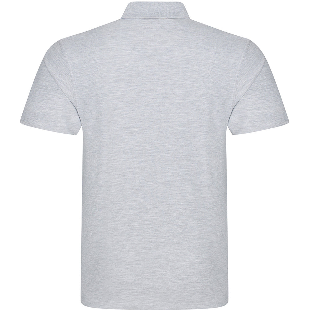 White - Back - PRO RTX Mens Pro Pique Polo Shirt