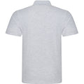 White - Back - PRO RTX Mens Pro Pique Polo Shirt