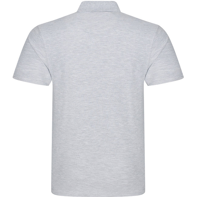 White - Back - PRO RTX Mens Pro Pique Polo Shirt