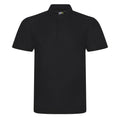 Black - Front - PRO RTX Mens Pro Pique Polo Shirt