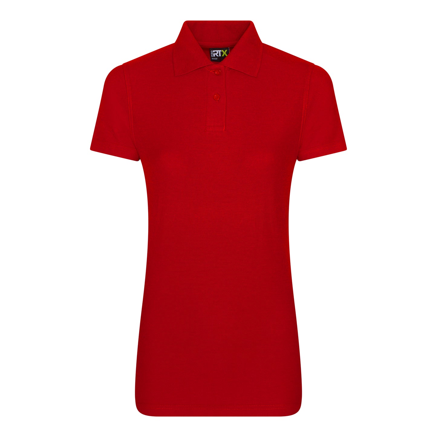 Red - Front - PRO RTX Womens-Ladies Pro Piqu Polo Shirt